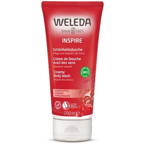 Douchecreme Granaatappel inspire van Weleda, 1 x 200 ml